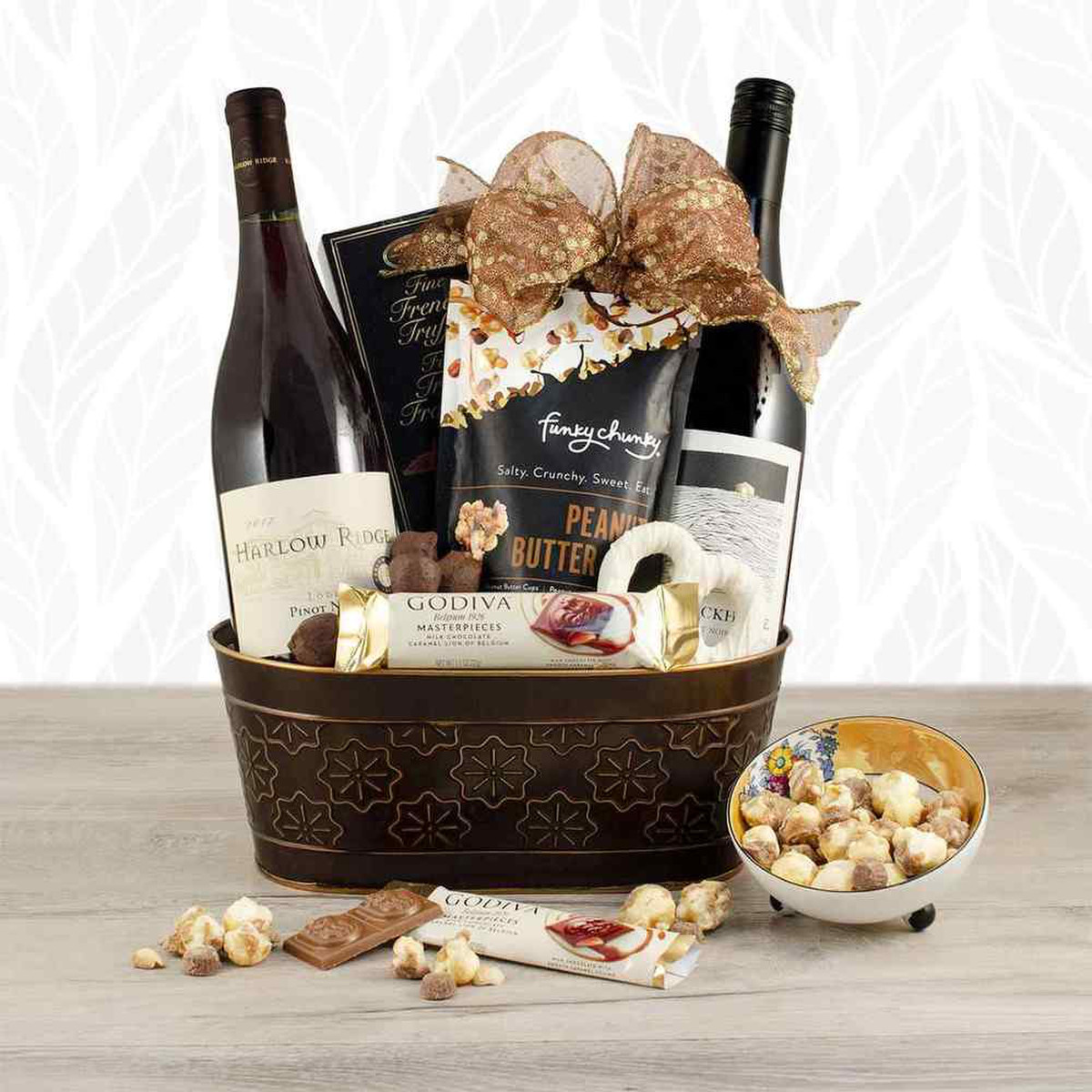 Pinot Noir Duo Wine Gift Basket